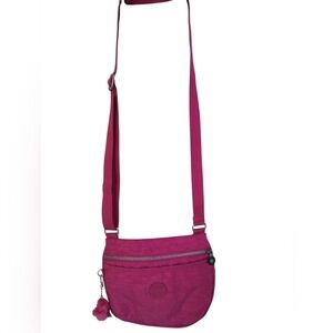Kipling Vibrant Pink Crossbody Bag